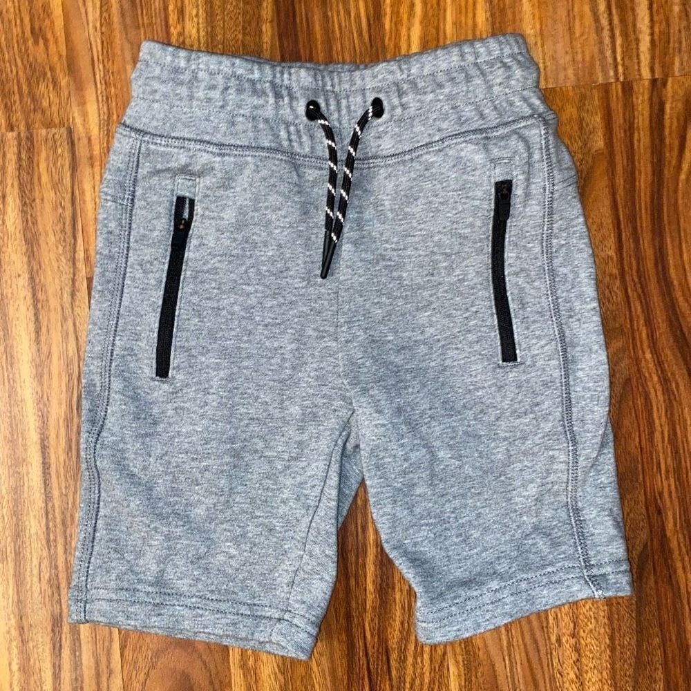 5 For $25 Member's Mark Grey Drawstring Jogger Shorts Boys Size 4/5
